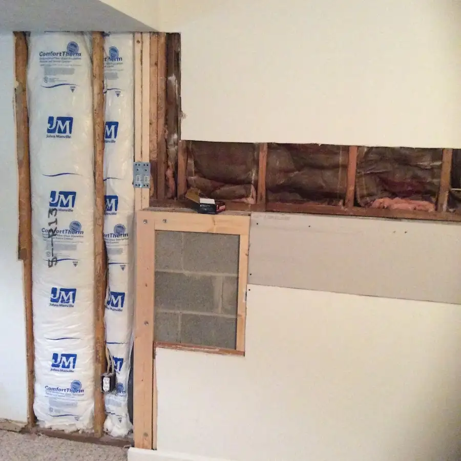 Wall insulation replacement during Odor Removal & Deodorization in Hacienda Heights